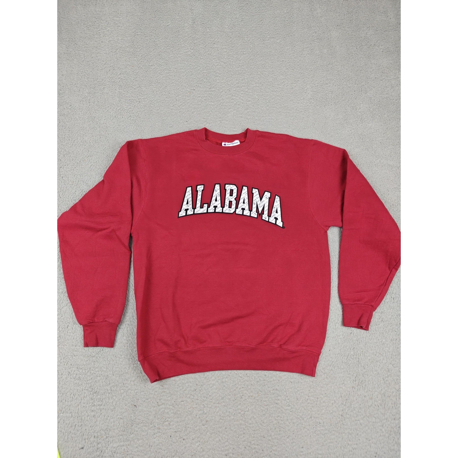 Vintage Alabama Crimson Tide Sweatshirt Mens Medium Red Ncaa Football Champion